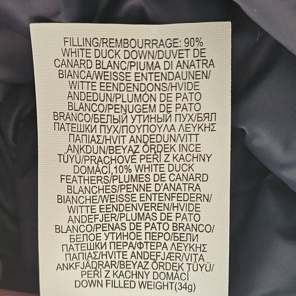 NWT!!! Polo Ralph Lauren Performance 750 Fill Navy Blue Puffer Vest. Size XL - Picture 6 of 10